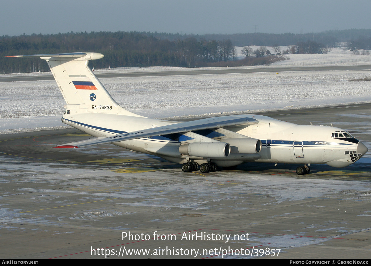 Aircraft Photo of RA-78838 | Ilyushin Il-76MD | Russia - Air Force | AirHistory.net #39857