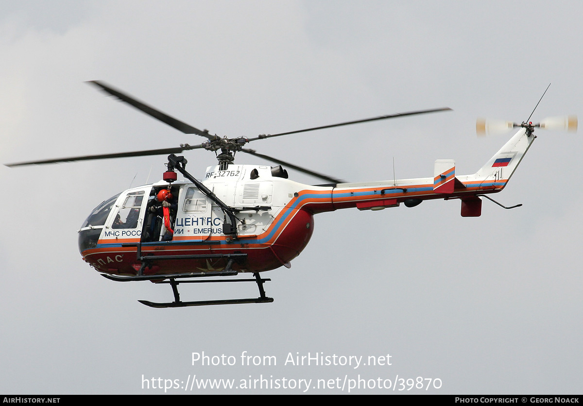 Aircraft Photo of RF-32762 | MBB BO-105CBS-5 | MChS Rossii - Russia Ministry for Emergency Situations | AirHistory.net #39870