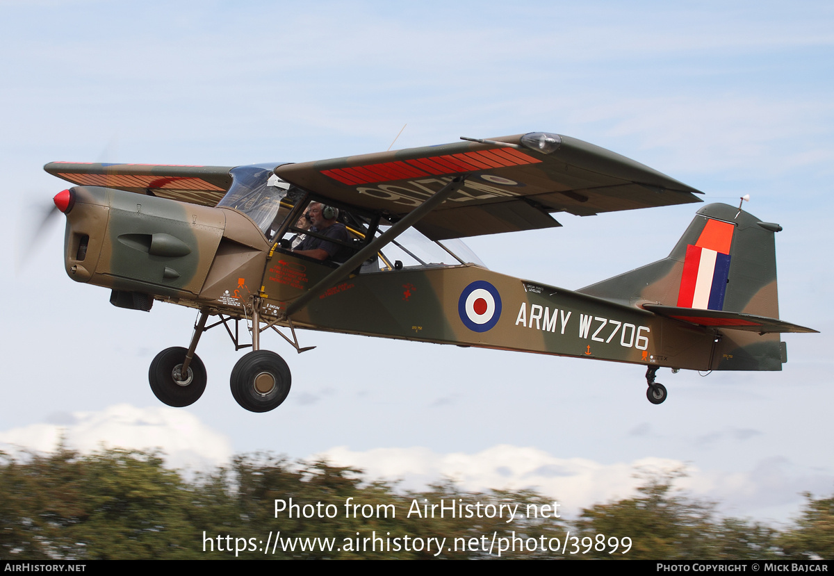 Aircraft Photo of G-BURR / WZ706 | Auster B-5 Auster AOP9 | UK - Army | AirHistory.net #39899