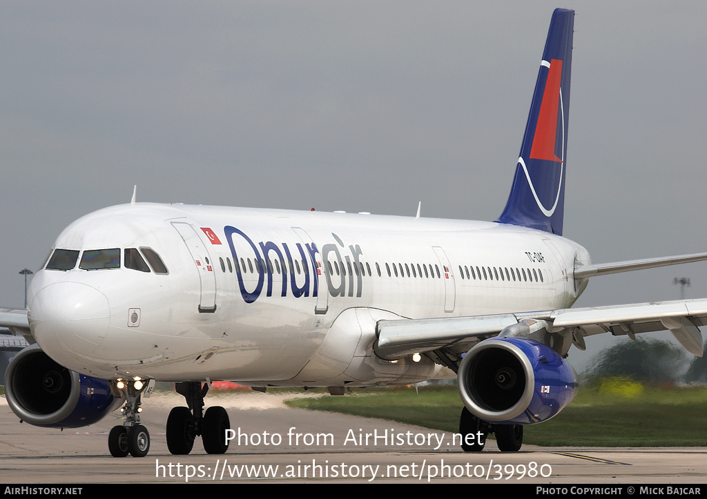 Aircraft Photo of TC-OAF | Airbus A321-231 | Onur Air | AirHistory.net #39980