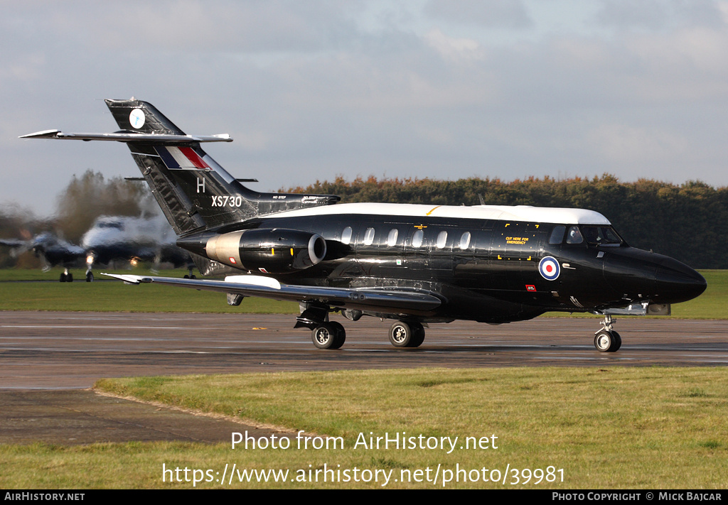 Aircraft Photo of XS730 | Hawker Siddeley HS-125-2 Dominie T1 | UK - Air Force | AirHistory.net #39981