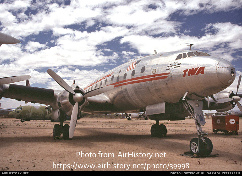 Aircraft Photo of N90831 | Lockheed L-049 Constellation | Trans World Airlines - TWA | AirHistory.net #39998