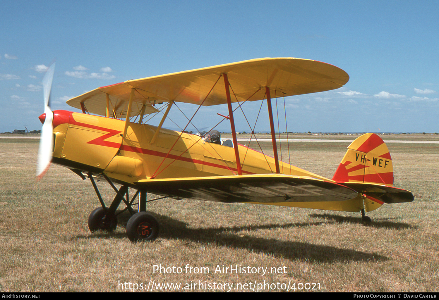 Aircraft Photo of VH-WEF | Stampe-Vertongen SV-4B | AirHistory.net #40021