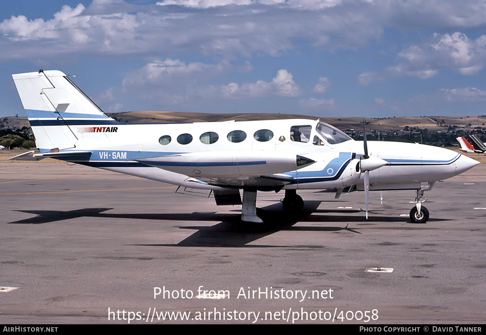 Aircraft Photo of VH-SAM | Cessna 421B Golden Eagle | TNTAir | AirHistory.net #40058