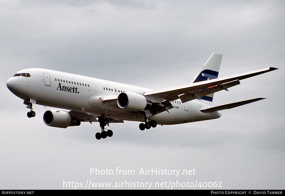 Aircraft Photo of VH-RMH | Boeing 767-277 | Ansett | AirHistory.net #40062