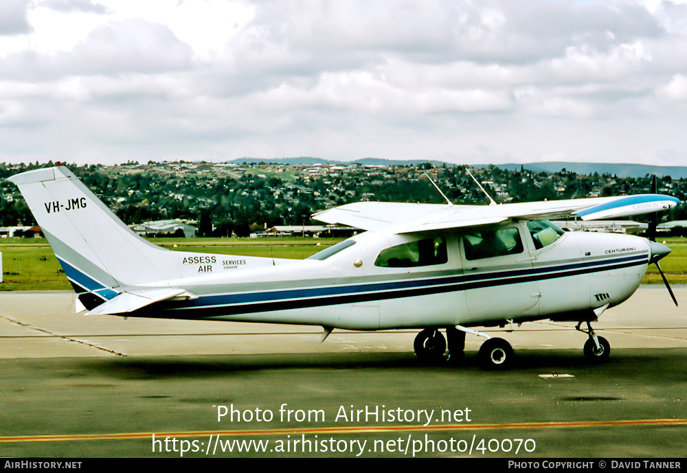 Aircraft Photo of VH-JMG | Cessna 210L Centurion | Assess Air Services | AirHistory.net #40070