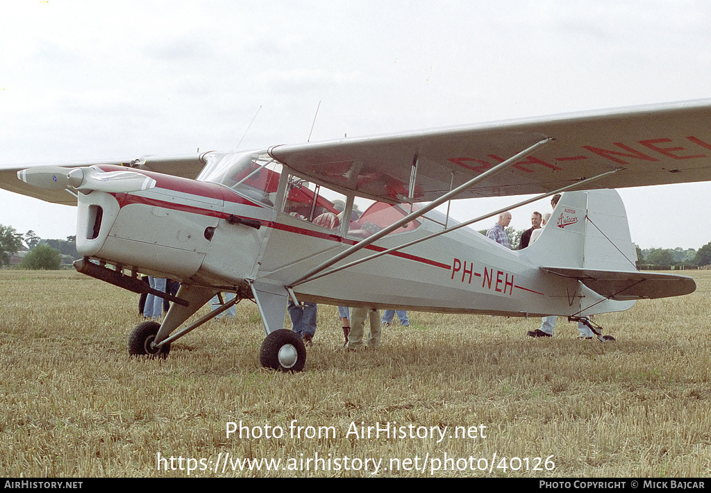 Aircraft Photo of PH-NEH | Auster J-5B Autocar | AirHistory.net #40126