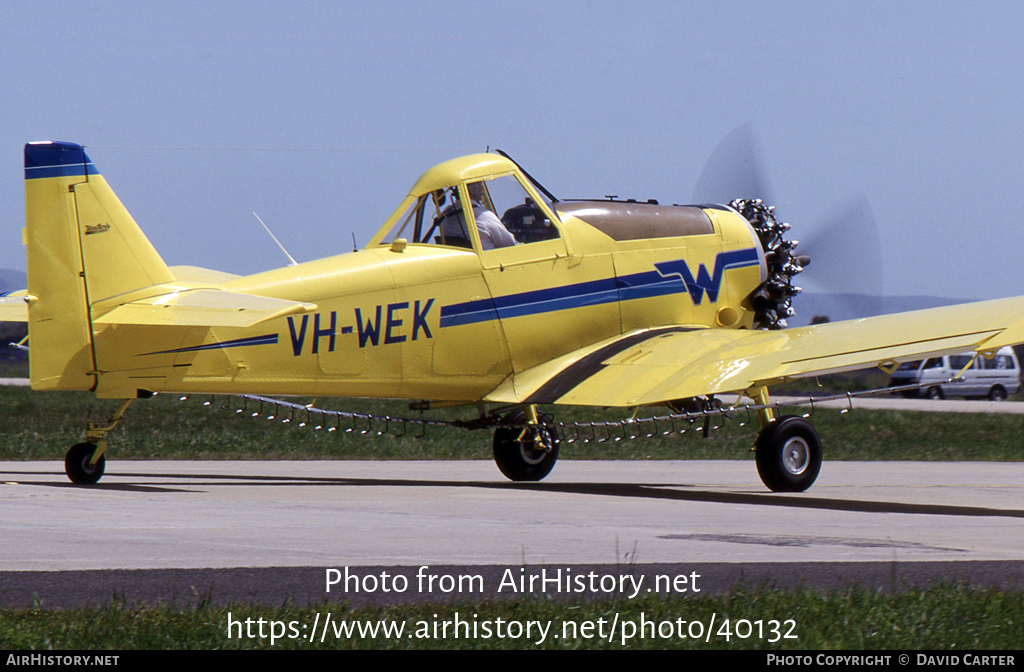 Aircraft Photo Of VH-WEK | Weatherly 620B | AirHistory.net #40132