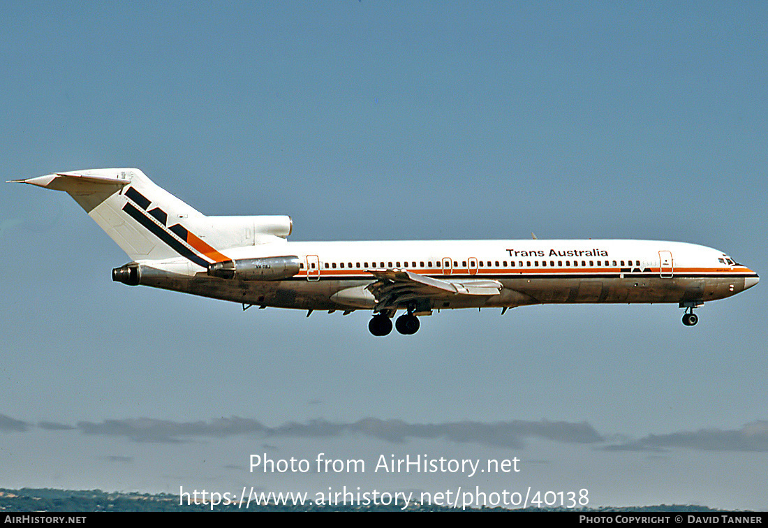 Aircraft Photo of VH-TBJ | Boeing 727-276/Adv | Trans-Australia Airlines - TAA | AirHistory.net #40138