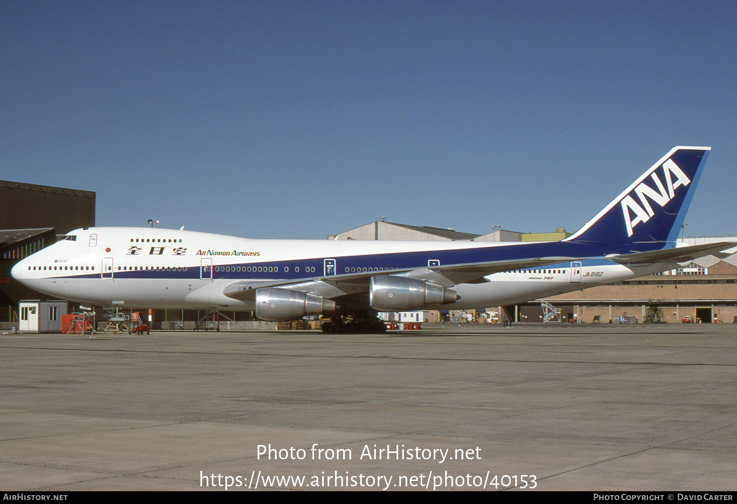 Aircraft Photo of JA8182 | Boeing 747-281B | All Nippon Airways