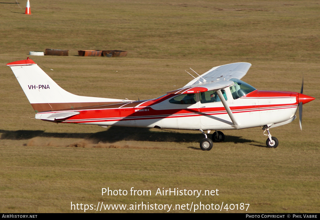 Aircraft Photo of VH-PNA | Cessna R182 Skylane RG II | AirHistory.net #40187