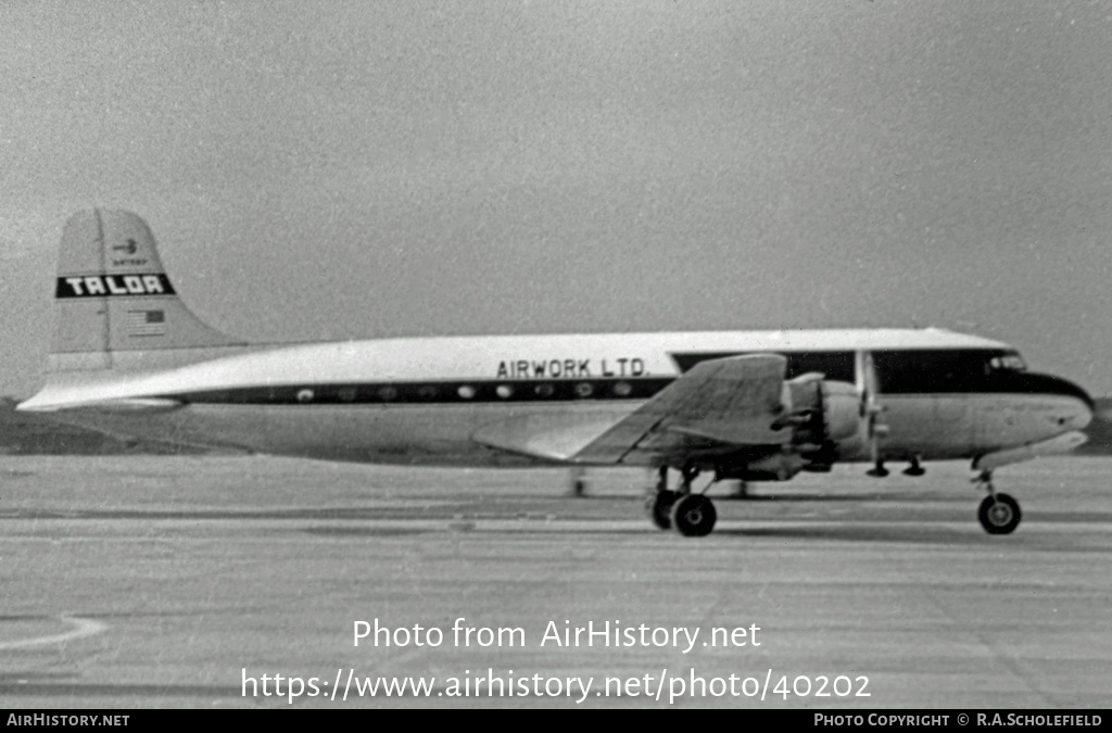 Aircraft Photo of N4726V | Douglas C-54A Skymaster | Airwork | AirHistory.net #40202