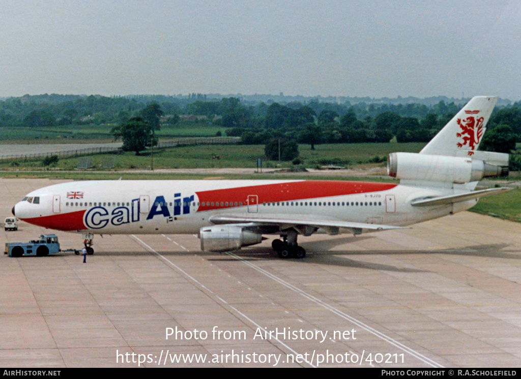 Aircraft Photo of G-BJZD | McDonnell Douglas DC-10-10 | Cal Air International | AirHistory.net #40211