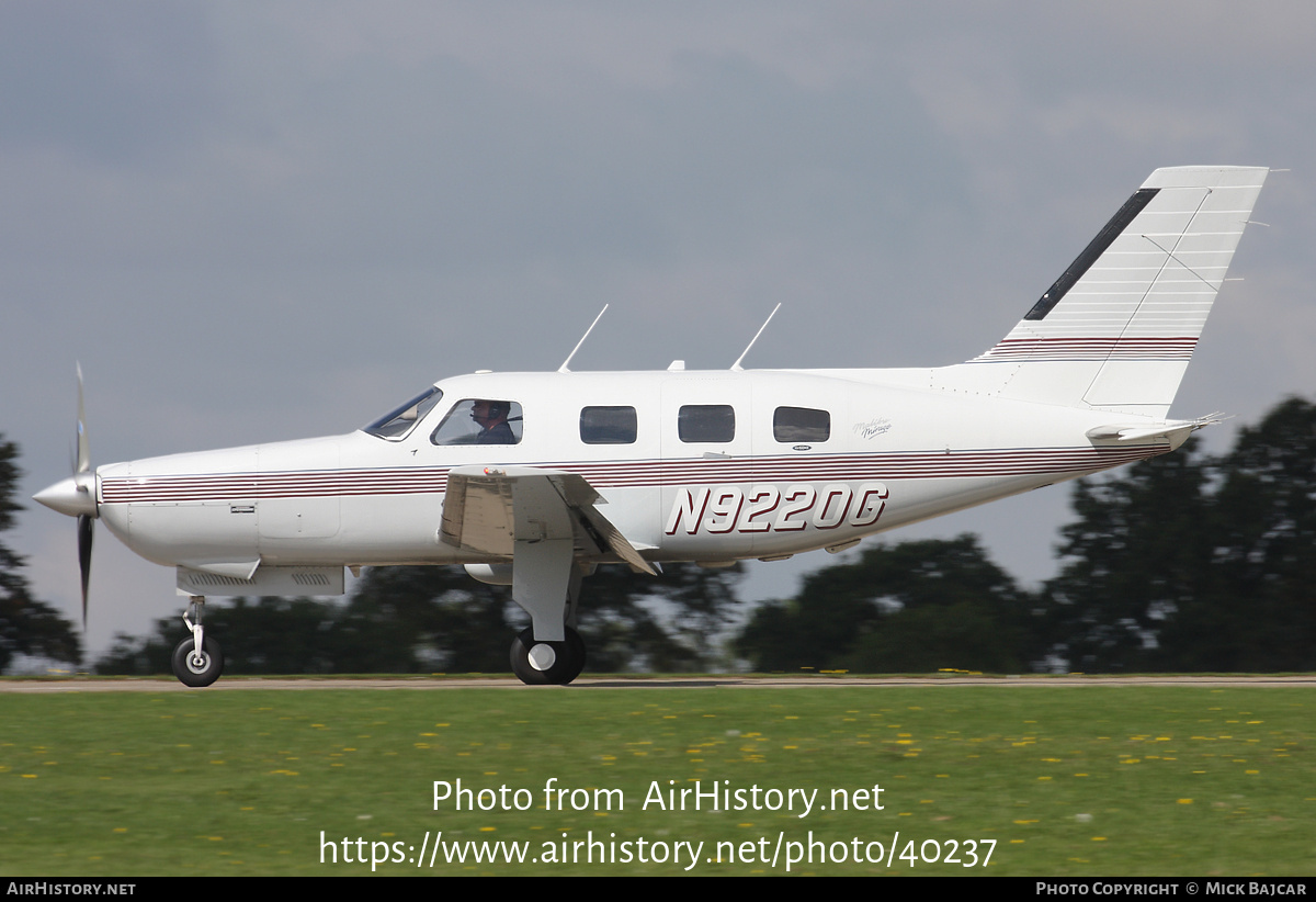 Aircraft Photo of N9220G | Piper PA-46-350P Malibu Mirage | AirHistory.net #40237