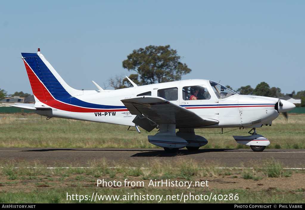 Aircraft Photo of VH-PTW | Piper PA-28-181 Cherokee Archer II | Goulburn Valley Aero Club | AirHistory.net #40286