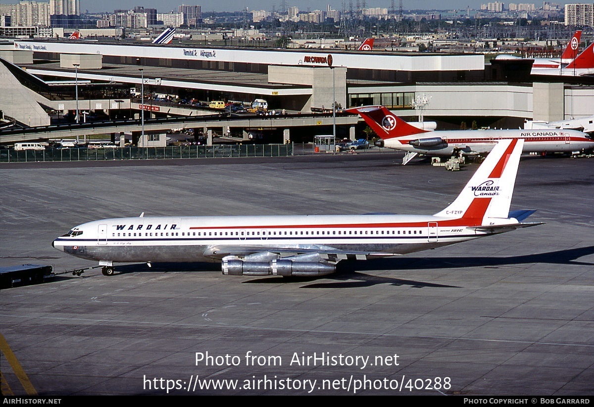 Aircraft Photo of C-FZYP | Boeing 707-396C | Wardair Canada | AirHistory.net #40288