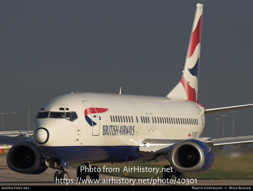 Aircraft Photo of G-DOCO | Boeing 737-436 | British Airways | AirHistory.net #40301