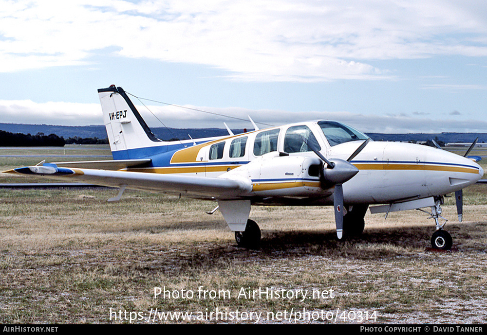 Aircraft Photo of VH-EPJ | Beech 58 Baron | AirHistory.net #40314