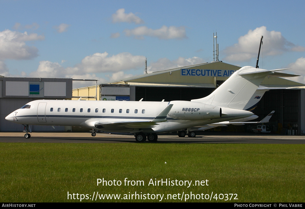 Aircraft Photo of N889CP | Bombardier Global Express (BD-700-1A10) | AirHistory.net #40372