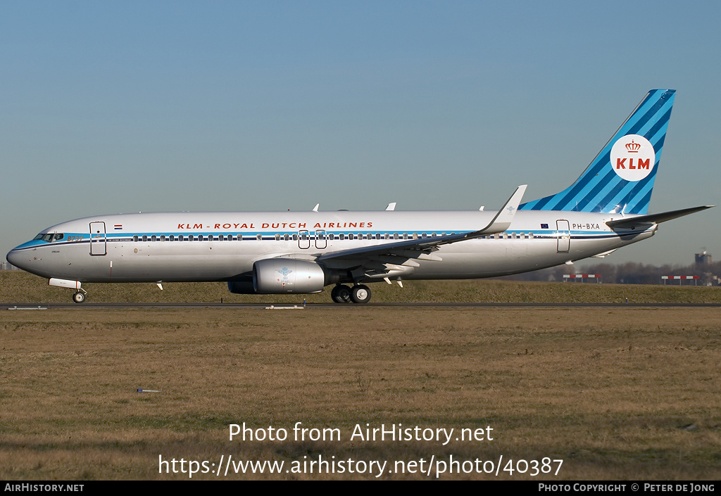 Aircraft Photo of PH-BXA | Boeing 737-8K2 | KLM - Royal Dutch Airlines | AirHistory.net #40387