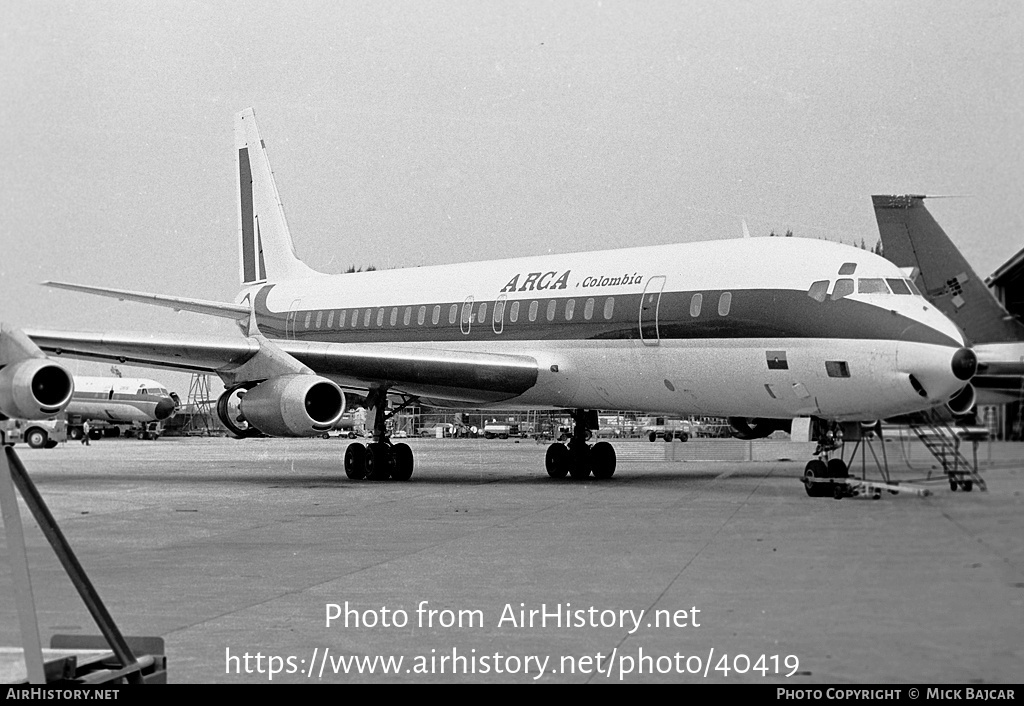 Aircraft Photo of HK-1854 | Douglas DC-8-43 | ARCA Colombia | AirHistory.net #40419