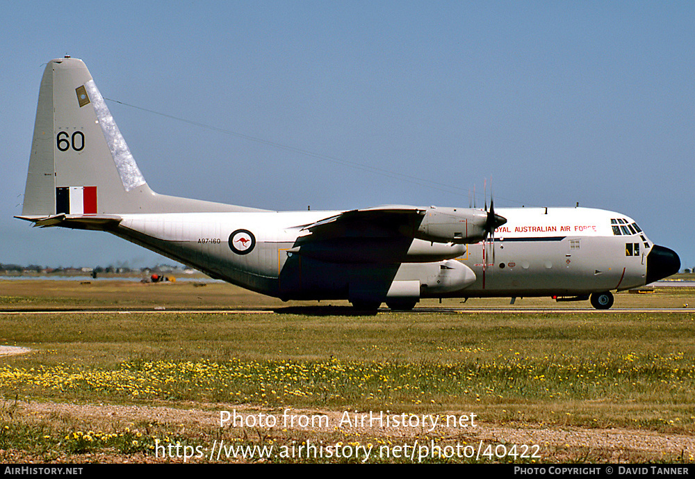 Aircraft Photo of A97-160 | Lockheed C-130E Hercules (L-382) | Australia - Air Force | AirHistory.net #40422