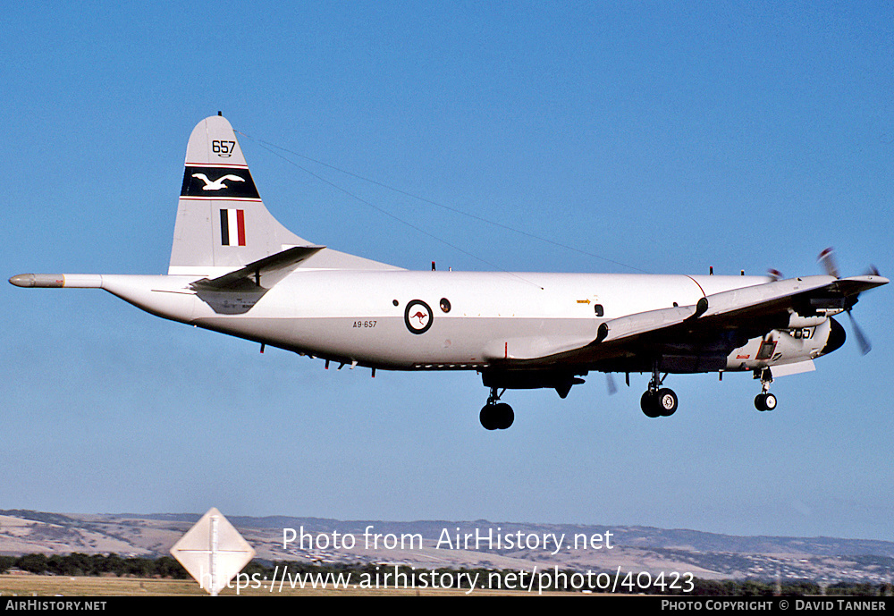 Aircraft Photo of A9-657 | Lockheed P-3C Orion | Australia - Air Force | AirHistory.net #40423