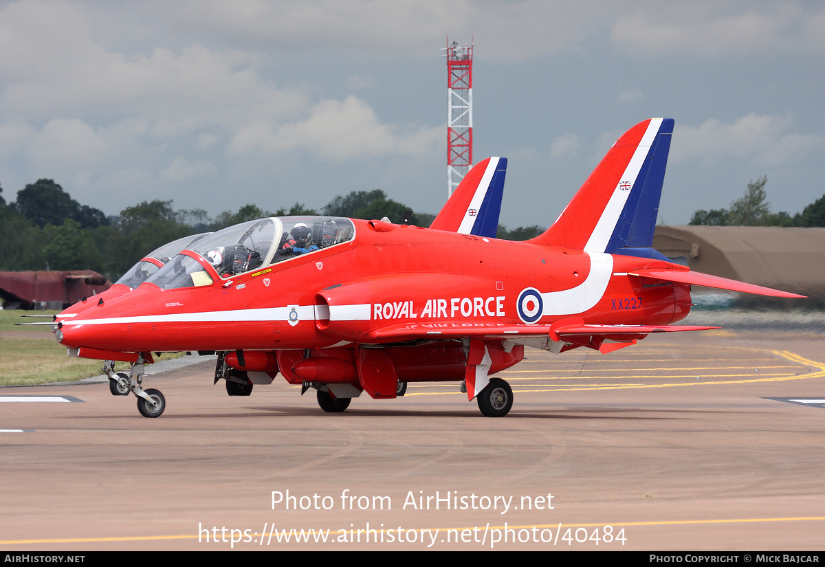 Aircraft Photo of XX227 | British Aerospace Hawk T1A | UK - Air Force | AirHistory.net #40484