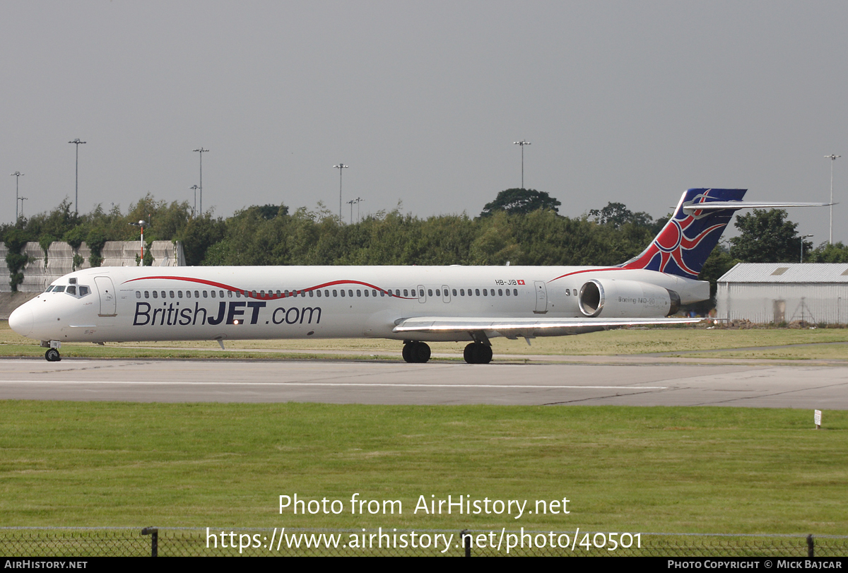 Aircraft Photo of HB-JIB | McDonnell Douglas MD-90-30 | BritishJet | AirHistory.net #40501