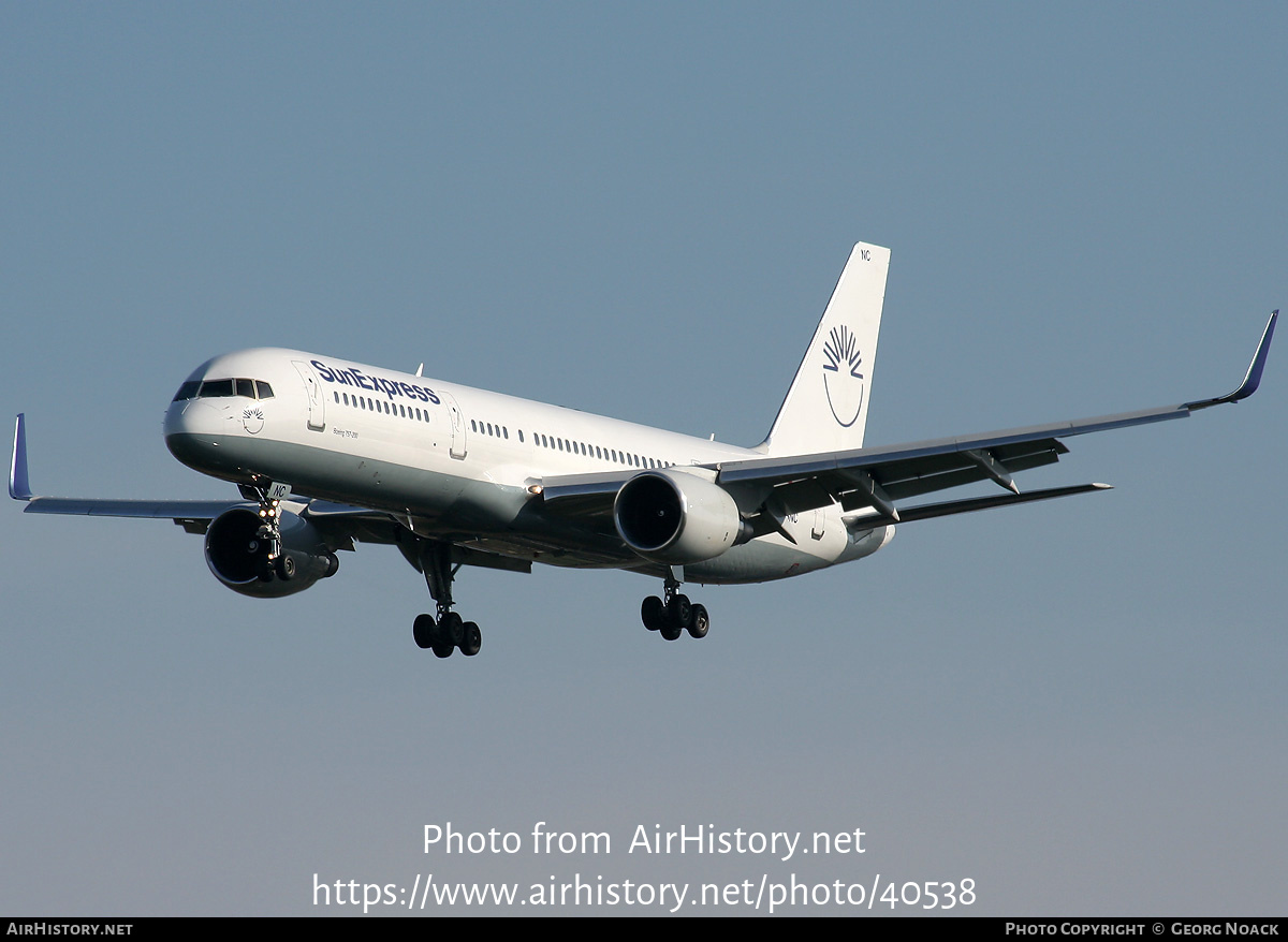 Aircraft Photo of TC-SNC | Boeing 757-2Q8 | SunExpress | AirHistory.net #40538