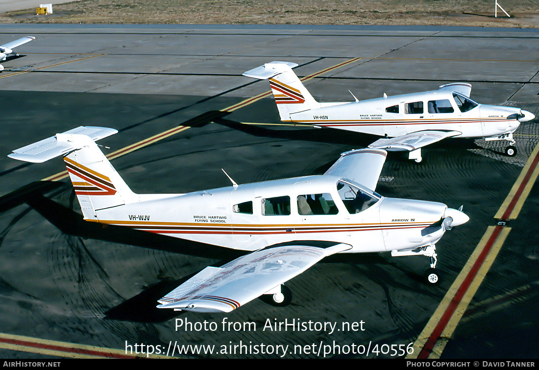 Aircraft Photo of VH-WJV | Piper PA-28RT-201 Arrow IV | Bruce Hartwig Flying School | AirHistory.net #40556