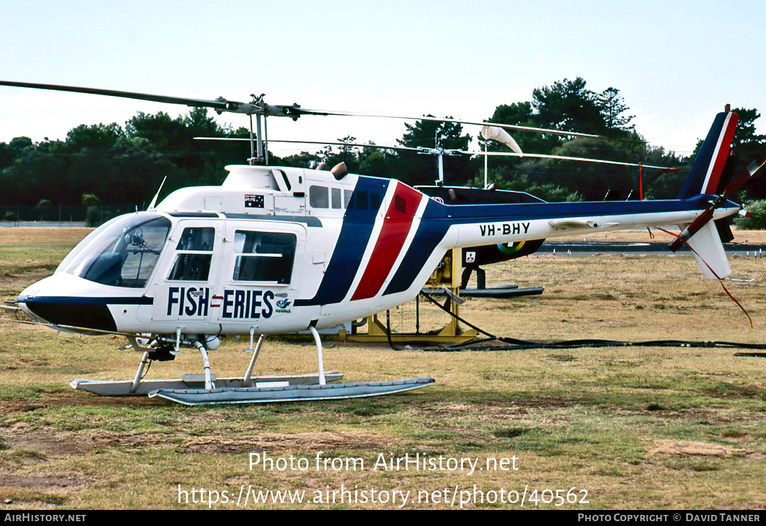 Aircraft Photo of VH-BHY | Bell 206B JetRanger II | Lloyd Helicopters | AirHistory.net #40562