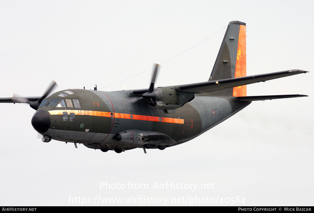 Aircraft Photo of MM62141 | Aeritalia G-222RM | Italy - Air Force | AirHistory.net #40584