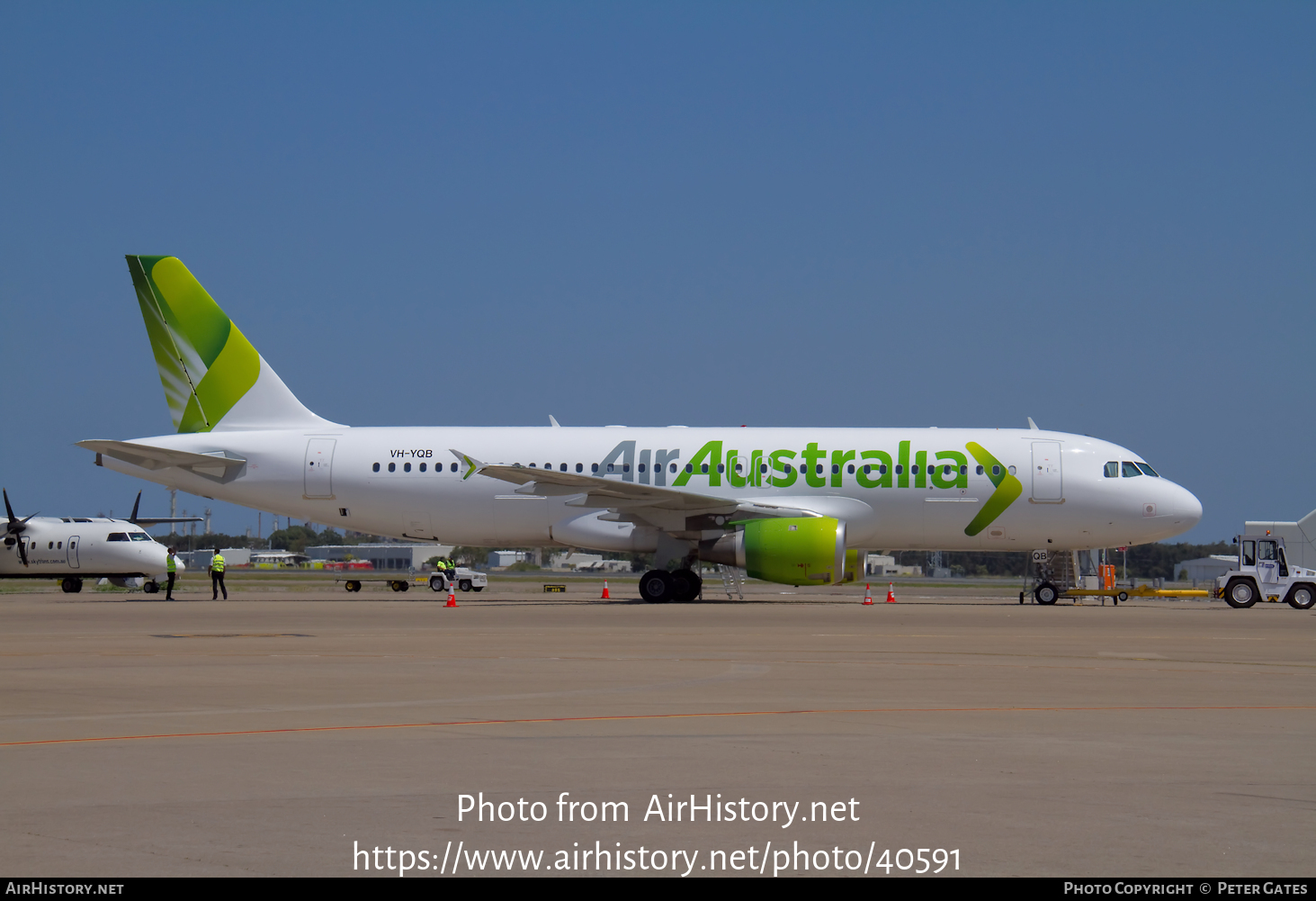 Aircraft Photo of VH-YQB | Airbus A320-212 | Air Australia | AirHistory.net #40591