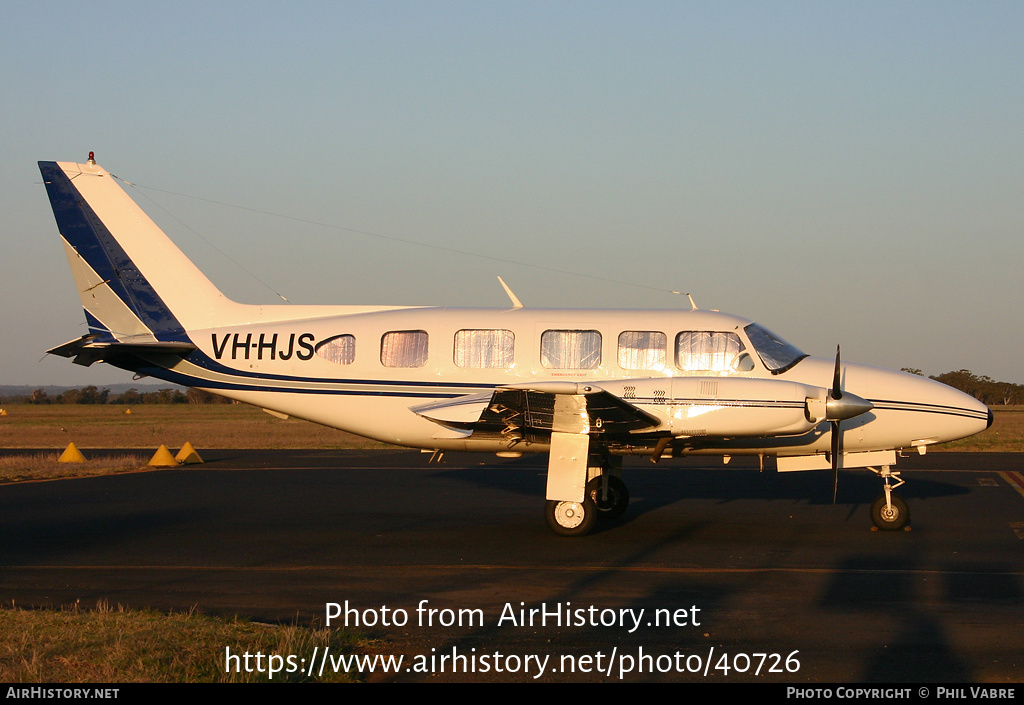 Aircraft Photo of VH-HJS | Piper PA-31-350 Navajo Chieftain | AirHistory.net #40726