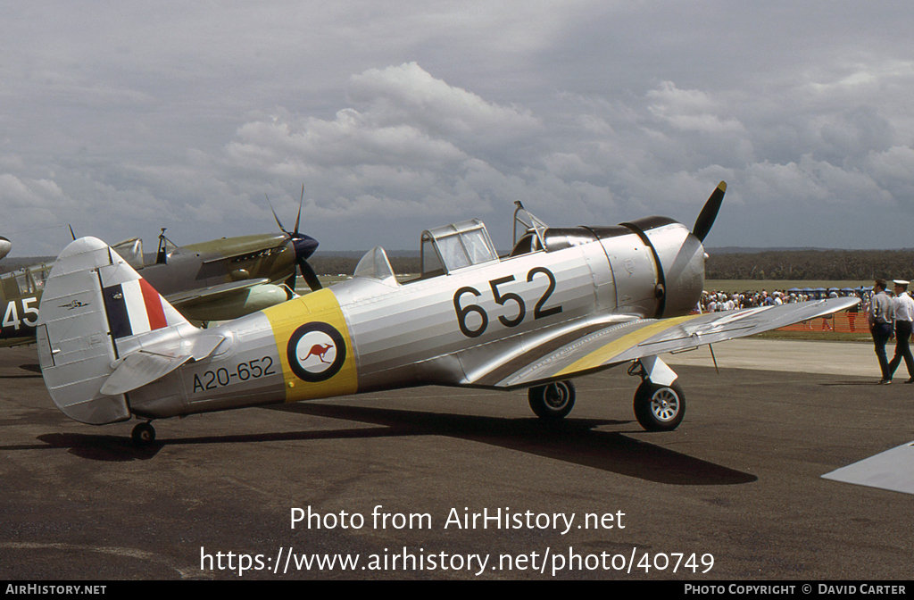 Aircraft Photo of VH-WIR / A20-652 | Commonwealth CA-16 Wirraway Mk3 | Australia - Air Force | AirHistory.net #40749