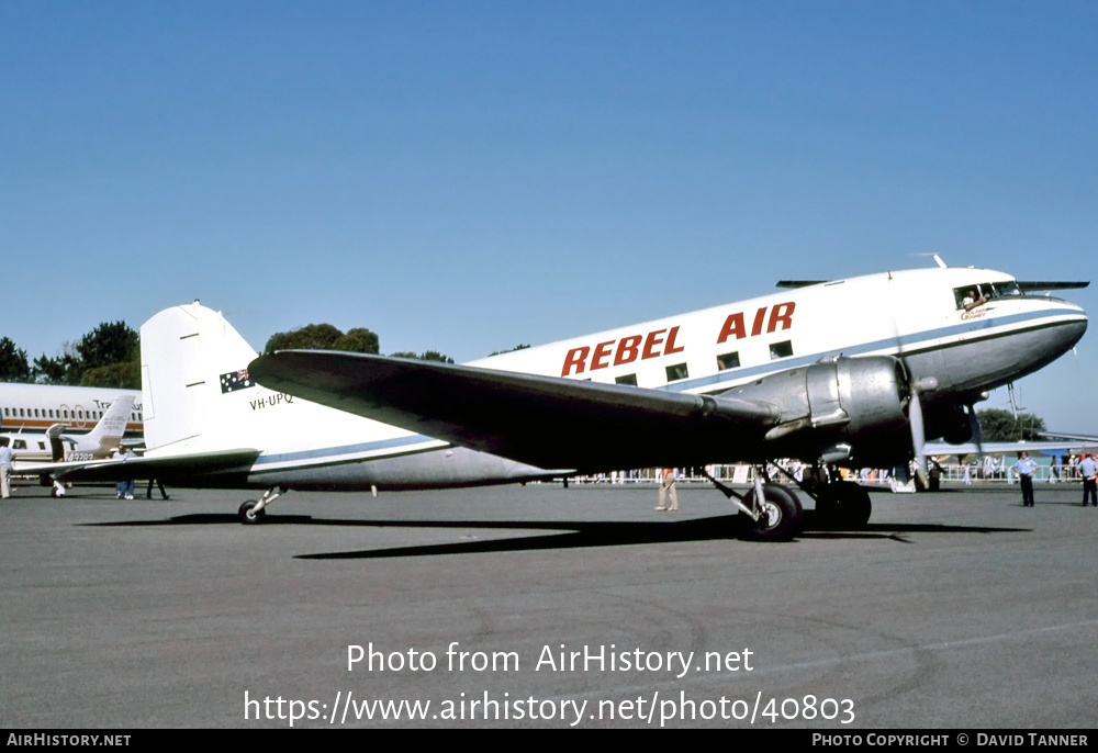 Aircraft Photo of VH-UPQ | Douglas C-47B Skytrain | Rebel Air | AirHistory.net #40803