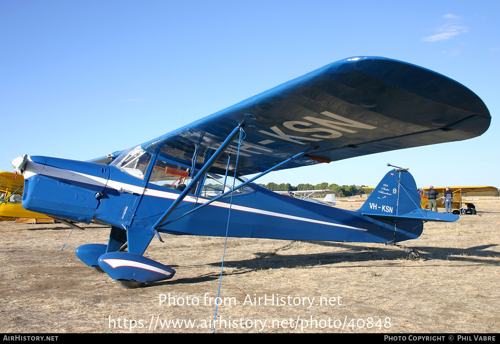 Aircraft Photo of VH-KSN | Auster J-5 Adventurer | AirHistory.net #40848