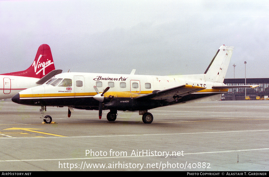 Aircraft Photo of G-LATC | Embraer EMB-110P1 Bandeirante | Business Air | AirHistory.net #40882