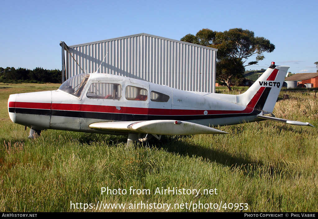 Aircraft Photo of VH-CTQ | Beech A23A Musketeer Custom III | AirHistory.net #40953