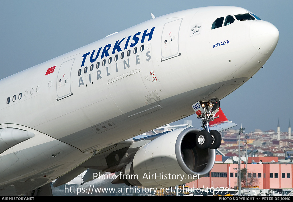 Aircraft Photo of TC-JND | Airbus A330-203 | Turkish Airlines | AirHistory.net #40979