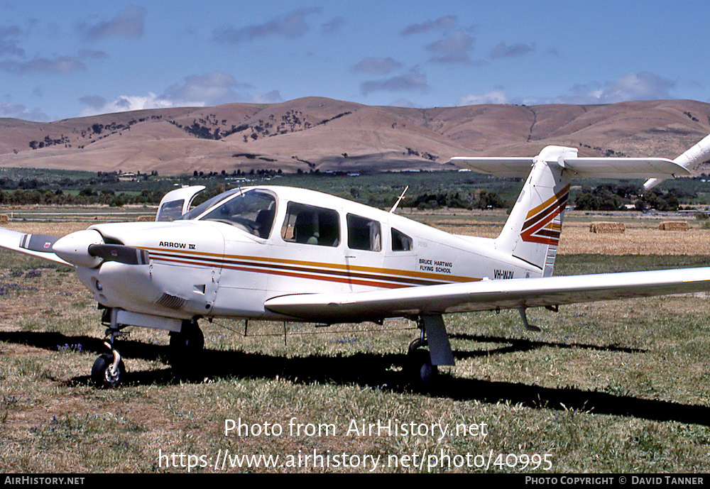 Aircraft Photo of VH-WJV | Piper PA-28RT-201 Arrow IV | Bruce Hartwig Flying School | AirHistory.net #40995