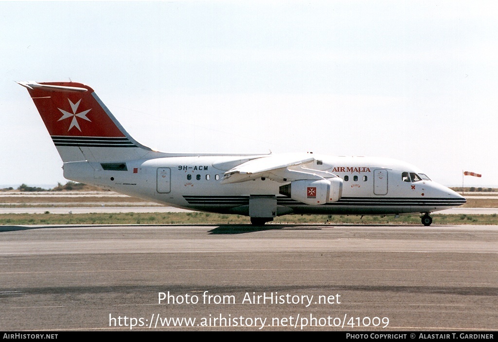 Aircraft Photo of 9H-ACM | British Aerospace Avro 146-RJ70 | Air Malta | AirHistory.net #41009