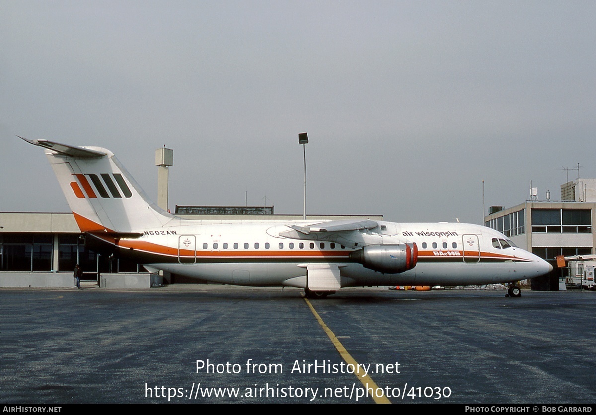 Aircraft Photo of N602AW | British Aerospace BAe-146-200A | Air Wisconsin | AirHistory.net #41030