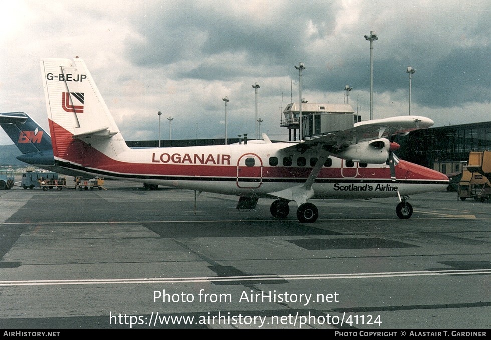 Aircraft Photo of G-BEJP | De Havilland Canada DHC-6-310 Twin Otter | Loganair | AirHistory.net #41124