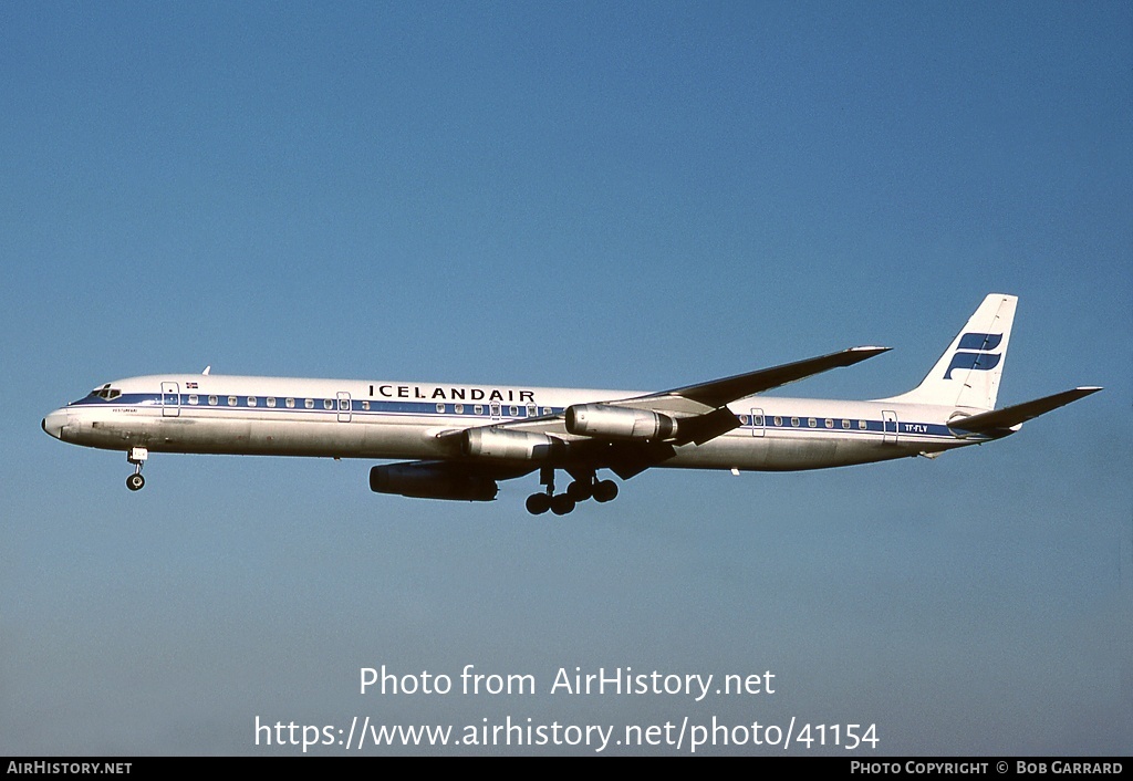 Aircraft Photo of TF-FLV | McDonnell Douglas DC-8-63 | Icelandair | AirHistory.net #41154