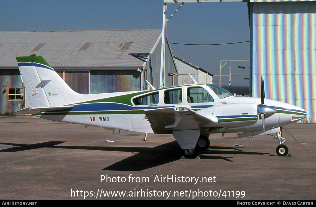 Aircraft Photo of VH-WMB | Beech E55 Baron | AirHistory.net #41199