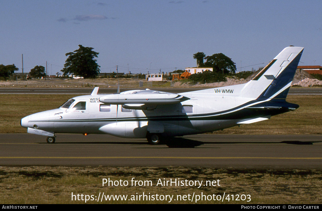 Aircraft Photo of VH-WMW | Mitsubishi MU-2G (MU-2B-30) | Western NSW Airlines | AirHistory.net #41203