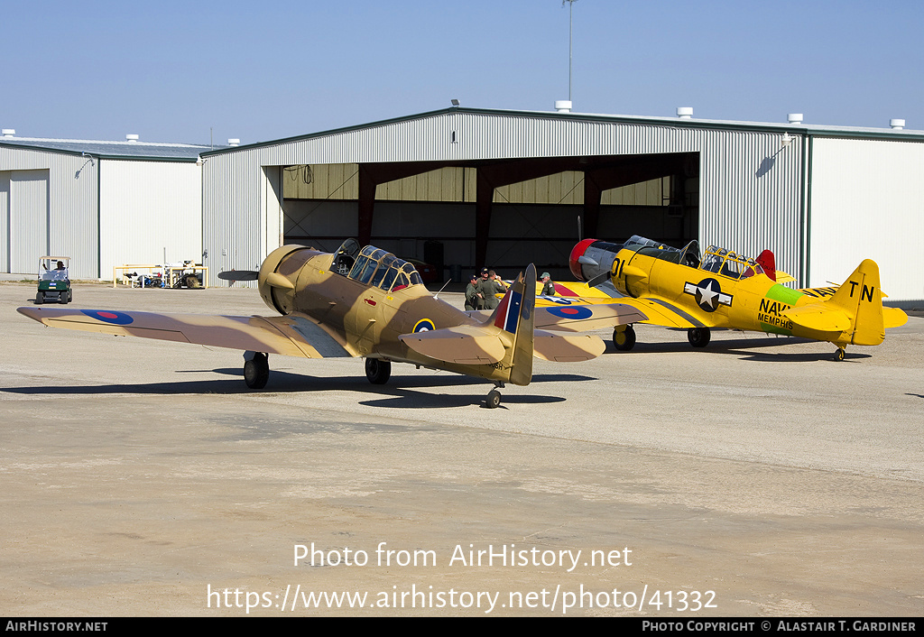 Aircraft Photo of N800SH | North American AT-6D Texan | South Africa - Air Force | AirHistory.net #41332