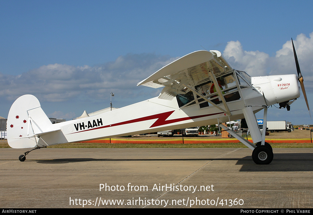 Aircraft Photo of VH-AAH | Slepcev Storch | AirHistory.net #41360